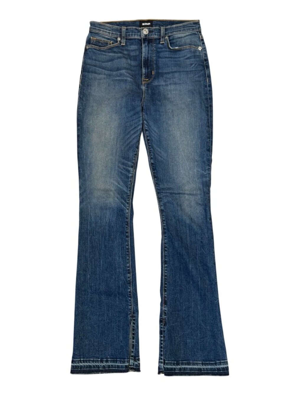 Hudson Womens Heartbreaker High Rise Bootcut Jeans Size 28 Dark Wash Stretch